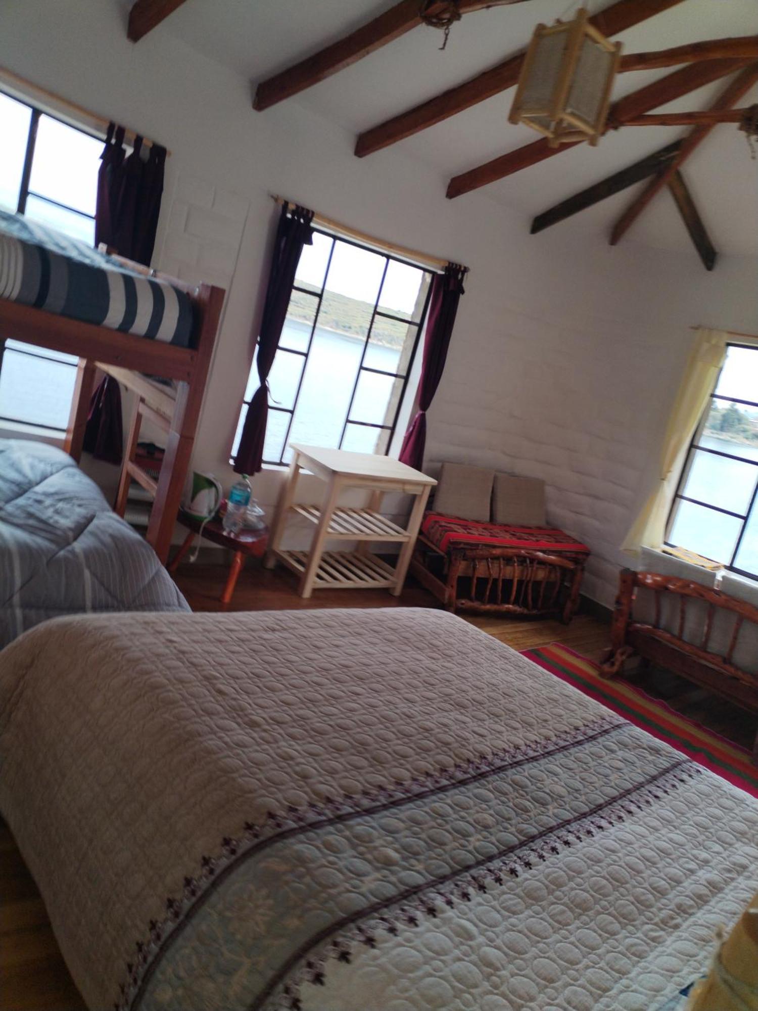 Ecolodge Inti Wata Comunidad Challapampa Esterno foto
