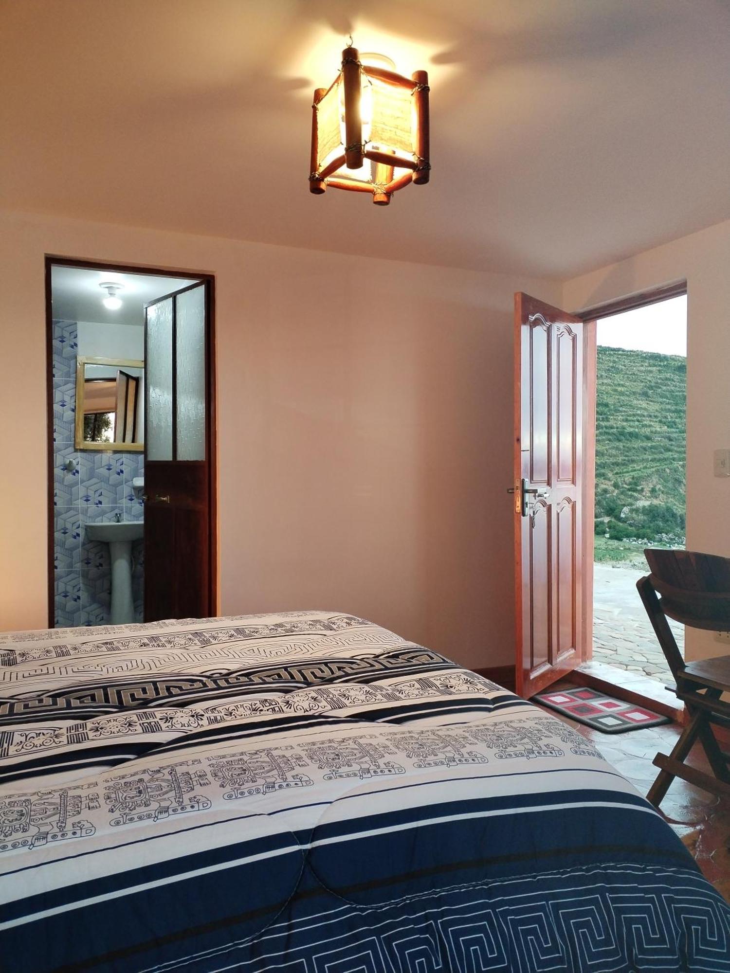Ecolodge Inti Wata Comunidad Challapampa Esterno foto